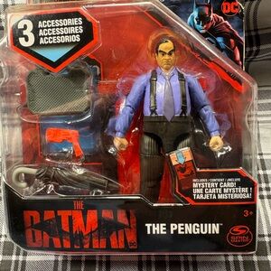 975-The Batman The Penguin Dc Comics Spin Master 4.2” Action Figure Toy New